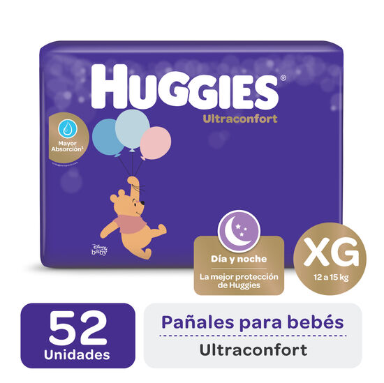 Pañal Huggies Ultraconfort XG X52